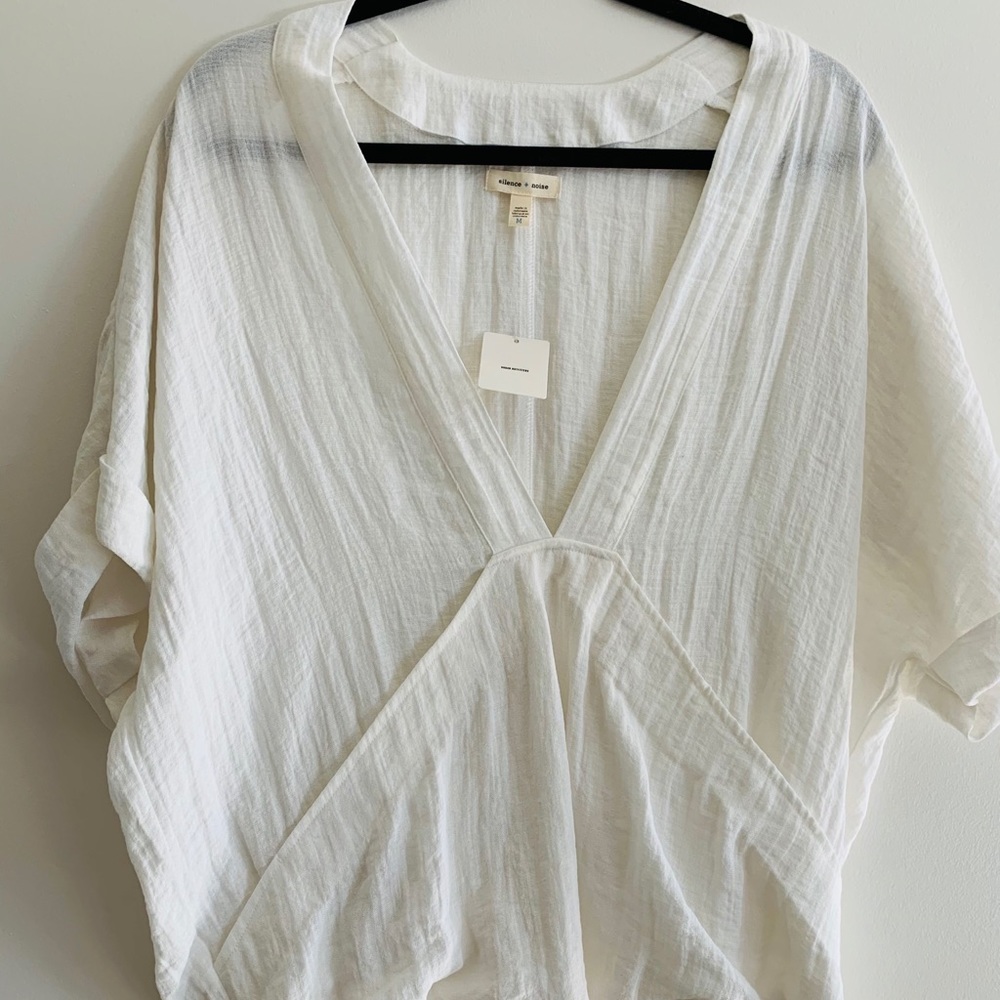 Silence & Noise Boho flowy top NWT